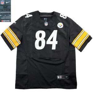 Pittsburgh Steelers Jersey Antonio Brown 84 On Field Nike NFLPA Football Size 52